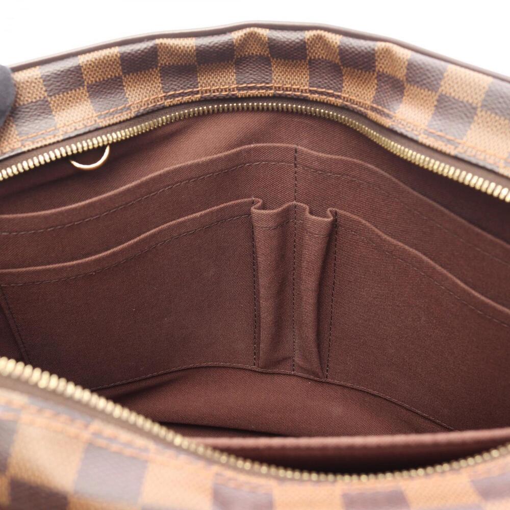 LOUIS VUITTON Authentic Brown Damier Leather Shoulder Bag - Picture 7 of 13